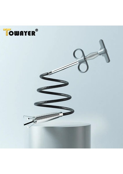 Gri 160CM Tarzı Bahar Tüp Açıcı Lavabo Tıkanıklık Bahar Boru Temizleme Aracı Kanalizasyon Temizleyici Mutfak Banyo Temizlik Araçları (Yurt Dışından) fırsatları