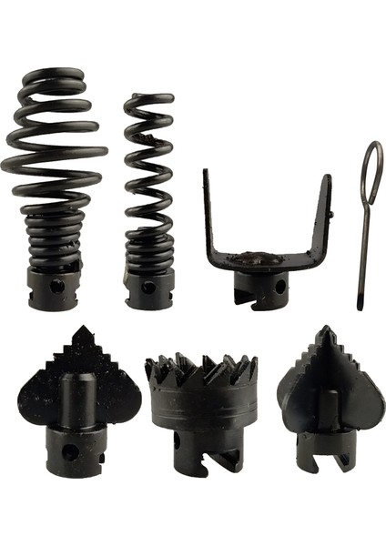 Ev Pratik Profesyonel Boru Tıkanıklığı Temizleme Makinesi Anahtarlı Mangan Çelik Drenaj Aracı Kesici Başlıklar- (Yurt Dışından) fiyatları