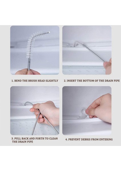 1 Adet Tarzı Buzdolabı Süzgeci Tıkanıklığı Temizleyici Temizlik Aracı Ev Drenaj Hortumu Dondurucu Su Tahliye Temizleyici (Yurt Dışından) fırsatları