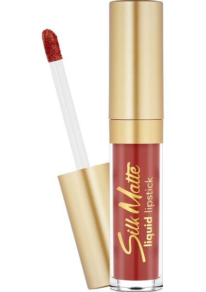 Silk Matte Yüksek Pigmentli & Mat Bitişli Nemlendirici Likit Ruj