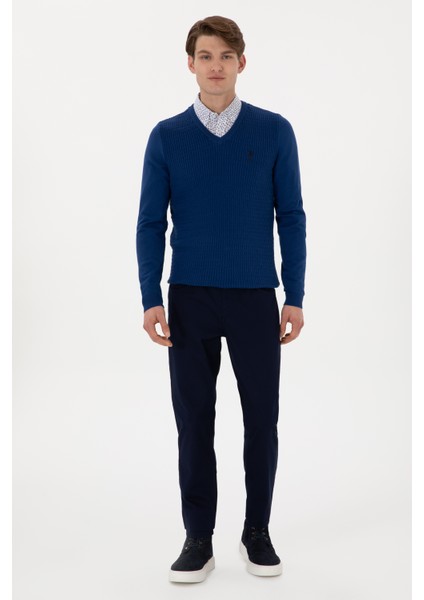 Erkek Indigo Kazak /triko 50288879-VR028 fırsatları