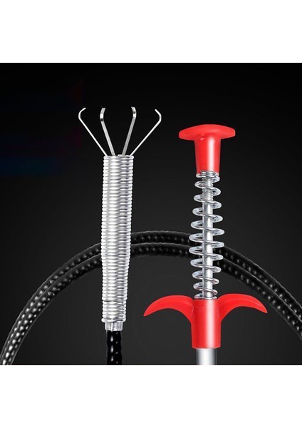 Mutfak Gider Borusu Tıkanıklık Temizleme Aracı Paslanmaz Çelik Malzeme Banyo Tuvalet Tıkanıklık Aracı (Yurt Dışından)