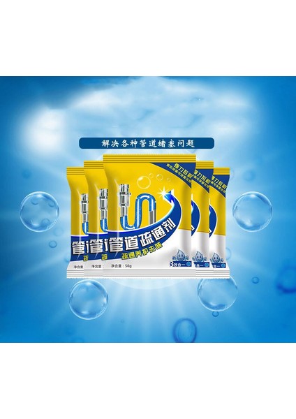 Güçlü Lavabo Tıkanıklığı Temizleyicisi Çubuklar Kokusunu Giderici Mutfak Tuvalet Küvet Kanalizasyon Temizleme Tozu 50GPAC (Yurt Dışından) modelleri