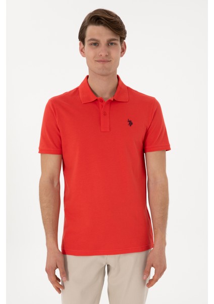 Erkek Kırmızı Tişört Basic 50297984-VR213