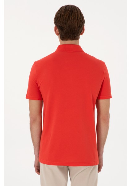 Erkek Kırmızı Tişört Basic 50297984-VR213 indirimleri