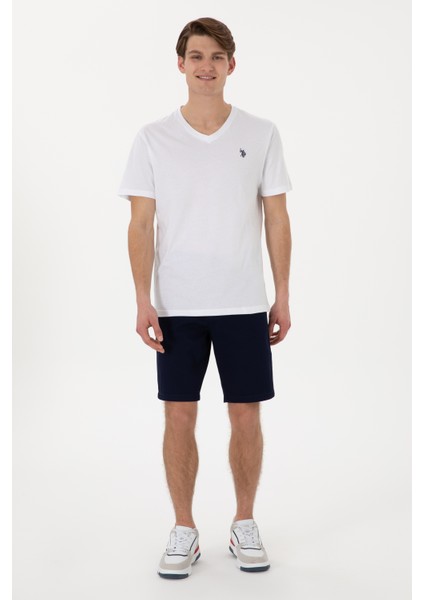 Erkek Beyaz Tişört Basic 50298043-VR013 fırsatları