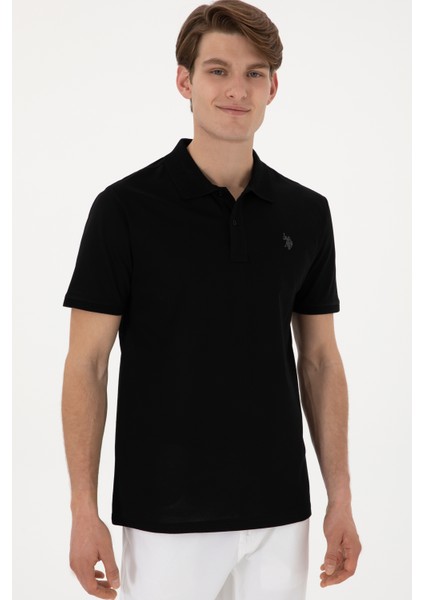 Erkek Siyah Tişört Basic 50298016-VR046 modelleri