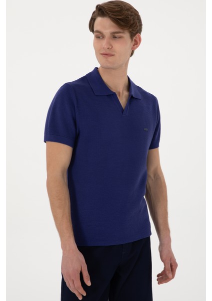 Erkek Açık Lacivert Kazak /triko 50299409-VR059
