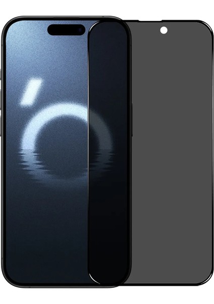 Apple iPhone 16 Pro Cam Hayalet Ekran Koruyucu Uyumlu Tam Kapatan Gizleyen Kırılmaz Cam