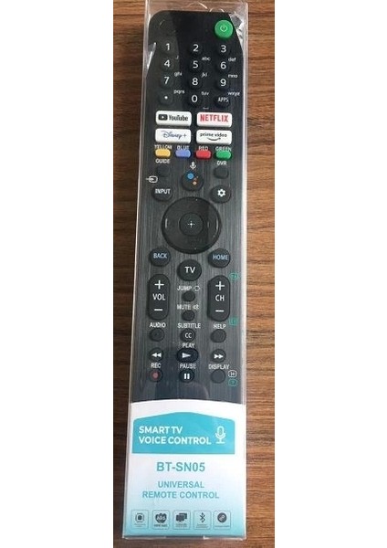 BT-SN05 Sony Ses Komutlu Unıversal LCD - LED Tv Kumanda (4172)