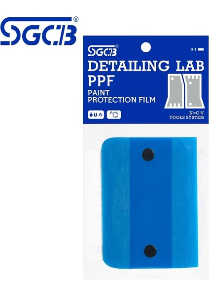 Çift Taraflı Mıknatıslı Tpu Ragle 10 cm Ppf - Folyo - Cam Filmi Çekme Aparatı Çekçek