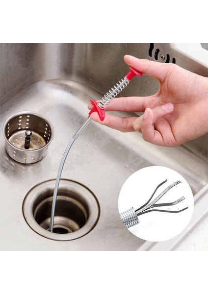 1 Bilgisayar Stili Mutfak Lavabo Kanalizasyon Temizleme Kanca Yay Boru Tıkanıklık Açıcı Drenaj Tıkanıklık Aracı Tıkanıklık Giderici Temizlik Araçları (Yurt Dışından) modelleri