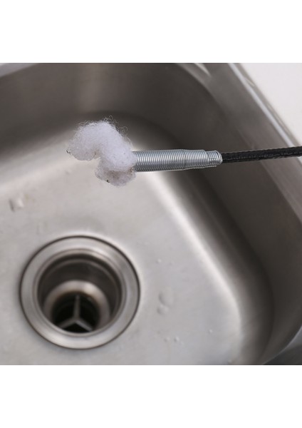 1 Bilgisayar Stili Mutfak Lavabo Kanalizasyon Temizleme Kanca Yay Boru Tıkanıklık Açıcı Drenaj Tıkanıklık Aracı Tıkanıklık Giderici Temizlik Araçları (Yurt Dışından) indirimleri