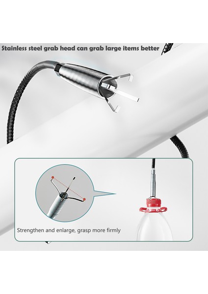 B Tarzı Kanalizasyon Boru Tıkanıklığı Açıcı Tutma Kanca Yılan Yay Boru Temizleme Aracı Mutfak Banyo Kanalizasyon Temizleme Aracı Mutfak Aksesuarları (Yurt Dışından) fırsatları