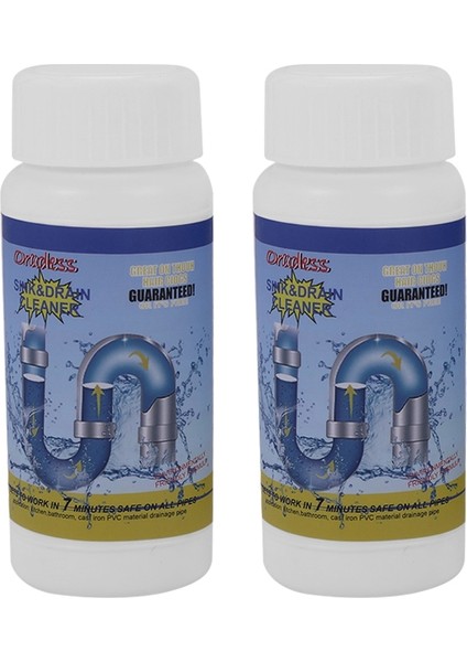 Mavi Stil Güçlü Boru Temizleme Ajanı Mutfak Gideri Temizleyici Tuvalet Fırçası Kapatma Temizleme Araçları 2 Parça (Yurt Dışından)