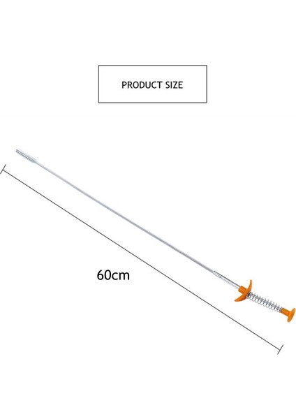 60CM Tarzı Çok Fonksiyonlu Temizlik Pençesi Saç Tutucu Mutfak Lavabo Temizleme Aracı Saç Tıkanıklığı Giderici Tutucu Duş Giderleri Banyo Lavabosu Için (Yurt Dışından) indirimleri
