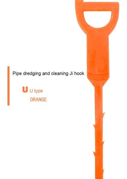 U Tarzı Mutfak Temizleme Kanca Gülümseme Mutfak Boru Temizleme Kanca Kanalizasyon Tuvalet Temizleme Kanca Ev Lavabo Tahliye Tıkanıklık Temizleme Kanca (Yurt Dışından)