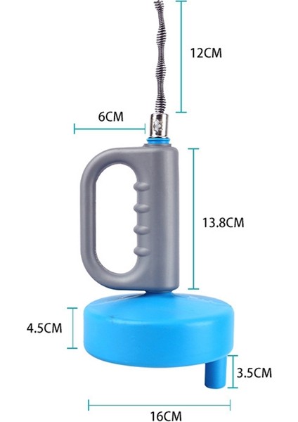 Stili Temizle Tıkanıklık Giderme Için Drenaj Blokajı, Drenaj Temizleme Kablosu ve Drenaj Yardımcı Cihazı ile Drenajı Manüel Olarak Döndürün. (Yurt Dışından) modelleri
