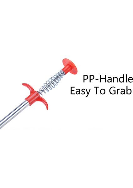 60CM El Aleti Boru Temizleyici Uzun Ulaşım Pençe Toplama Dar Büküm Eğri Tutucu Aracı Saç Temizleme Aracı Kanalizasyon Drenaj Boru Temizleme Aracı (Yurt Dışından) modelleri