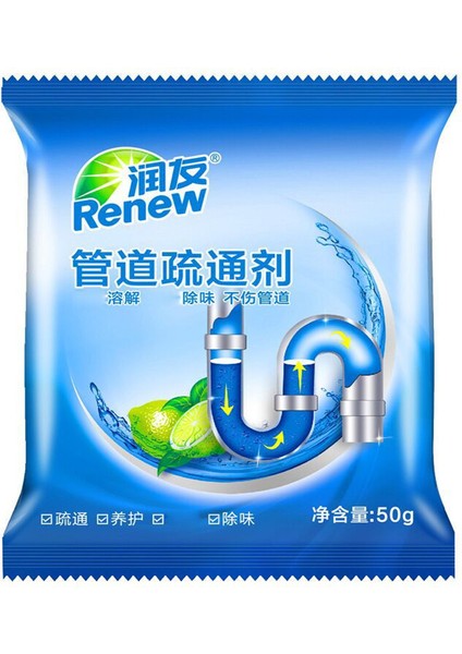 Mavi Stil Güçlü Tahliye Temizleyici Boru Temizleme Ajanı Mutfak Su Borusu Kanalizasyon Tuvalet Temizleyici Dezenfektan Banyo Aksesuarları (Yurt Dışından) fiyatları