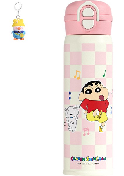 Sanrio Kulomi Çocuk Çift Içecek Termos Bardak 316 Paslanmaz Çelik Sevimli Karikatür Ilkokul Öğrencileri Taşınabilir Pipetli Bardak (Yurt Dışından)