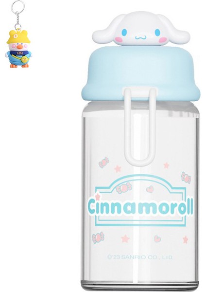 Aikesi Su Bardağı Kadın Cam Yüksek Sıcaklığa Dayanıklı Ofis Sevimli Taşınabilir Öğrenci Bardağı (Yurt Dışından)