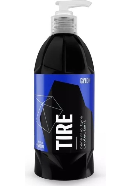 Gyeon Q² Tire Lastik Parlatıcı Ve Koruyucu Jel - 500 Ml -Seramik Bazlı Lastik Teker Cilası