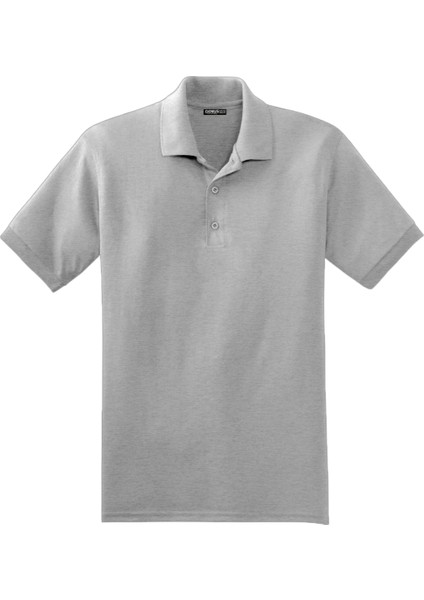 erkek Çekmeyen Pamuklu Kumaş Regular Fit Standart Kesim Kıvrılmaz Polo Yaka Tişört Poloyaka-Tshırt