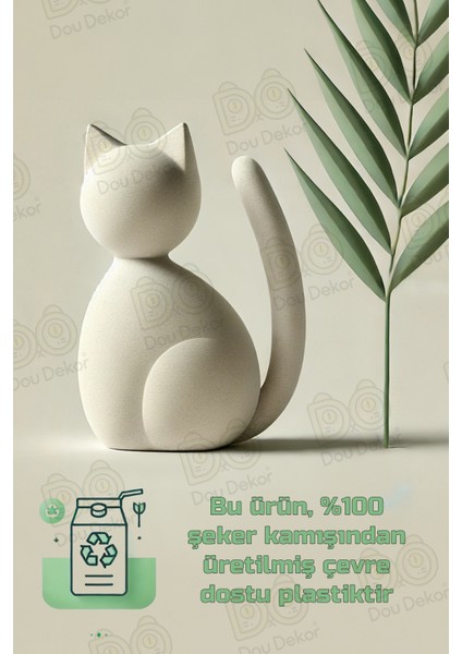 Kedi Kapı Stoper 3'lü Set | Şirin, Güvenilir ve Işlevsel Kapı Tutucu | Siyah-Beyaz-Kahverengi