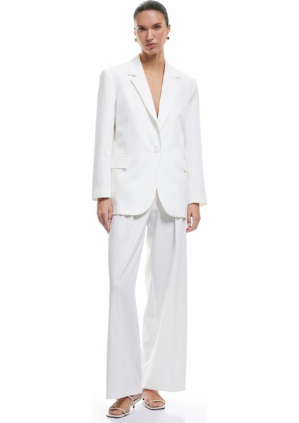 Cepli Uzun Kollu Kruvaze Blazer Ceket fiyatları