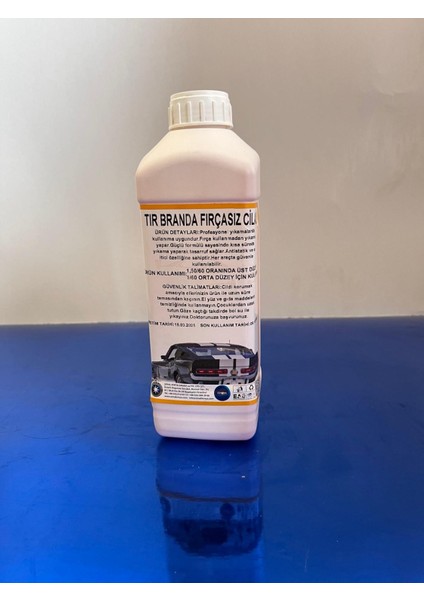 Fırçasız Cilalı Tır Branda Şampuanı 1lt