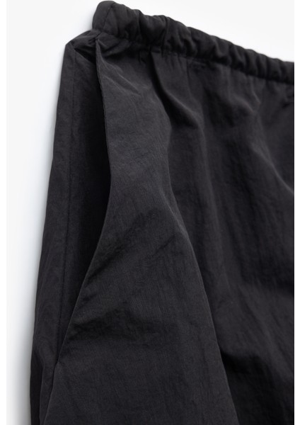 Beli Bağcıklı Paraşüt Kumaş Uzun Balon Etek indirimleri