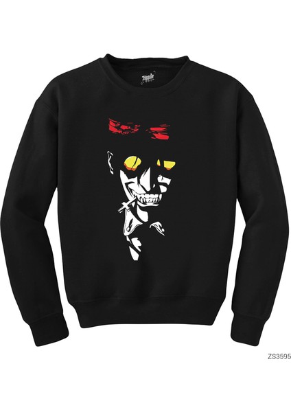 Hellsing Ultimate Cross Siyah Sweatshirt