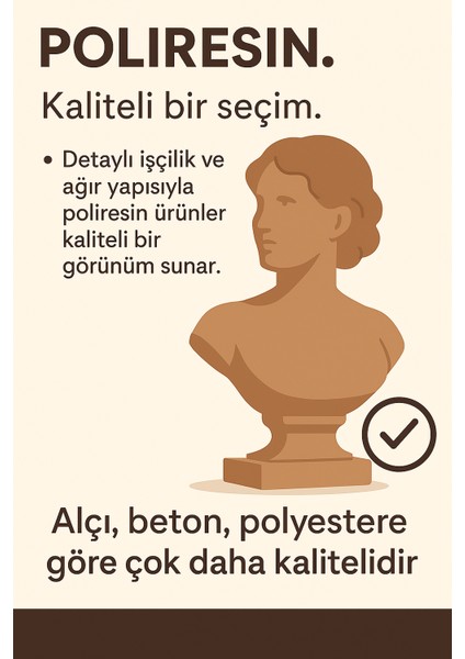 Geyik Biblo Set | Modern Tok Ürün | 20 cm & 15 cm Ev Dekoru Üçlü Set Mürdüm