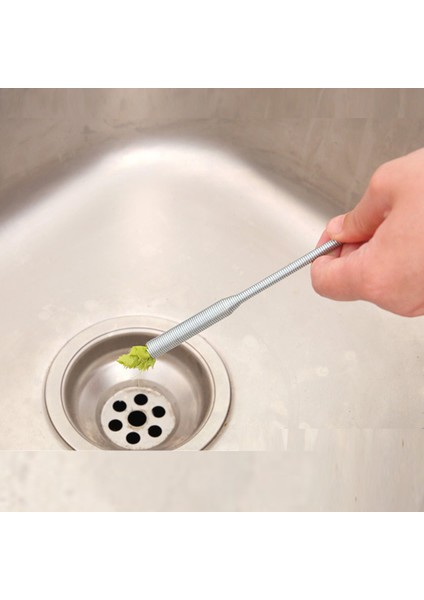 60CM Tarzı 23.6 Inç Metal Tel Lavabo Tıkanıklık Giderici Temizleme Çubukları Ev Için Mutfak Lavabosu Için Yay Boru Temizleme Aracı (Yurt Dışından) indirimleri