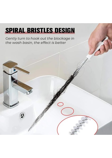 1 Adet Tarzı Lavabo Gider Temizleme Fırçası Pratik Ev Aleti Süzgeç Temizleyici Aracı Için Banyo Mutfak Ts1 Esnek Ama Dayanıklı (Yurt Dışından) fırsatları