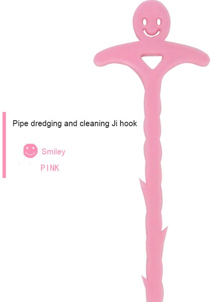 Stili Temizle Mutfak Temizleme Kanca Gülümseme Mutfak Boru Temizleme Kanca Kanalizasyon Tuvalet Temizleme Kanca Ev Lavabo Tahliye Tıkanıklık Temizleme Kanca (Yurt Dışından)