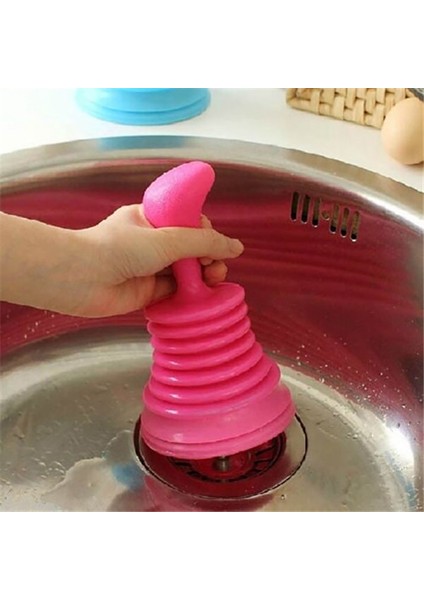 Kırmızı Stil Ev Mutfak Lavabo Borusu Için Güçlü Drenaj Temizleyici Sıkıştırma Drenaj Temizleyici Banyo Lavabo Için (Yurt Dışından)