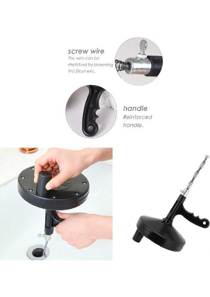 Gösterilen Stil Gibi Boru Tıkanıklığı El Aleti Drenaj Temizleyici (Yurt Dışından) modelleri