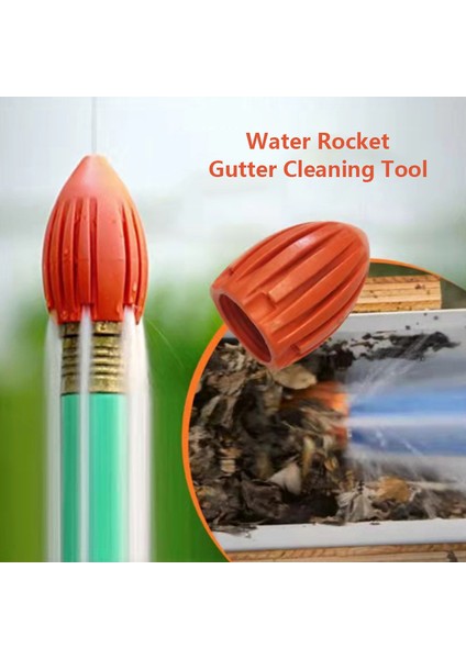 Yeşil Stil Su Roketi Ev Drenaj Temizleyici Oluk Kanal Temizleme Aracı Bahçe Temizleyici Nozul Kanal Temizleme Aracı Ev Temizlik Aracı (Yurt Dışından) fiyatları