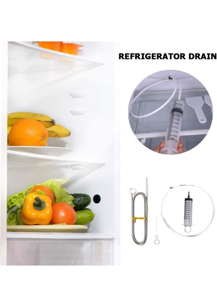4 Adet 1 Takım Stili Çok Fonksiyonlu Buzdolabı Tahliye Deliği Tıkanıklık Giderici Buzdolabı Tahliye Deliği Temizleme Aracı Evde Dayanıklı Araçlar (Yurt Dışından) fiyatları