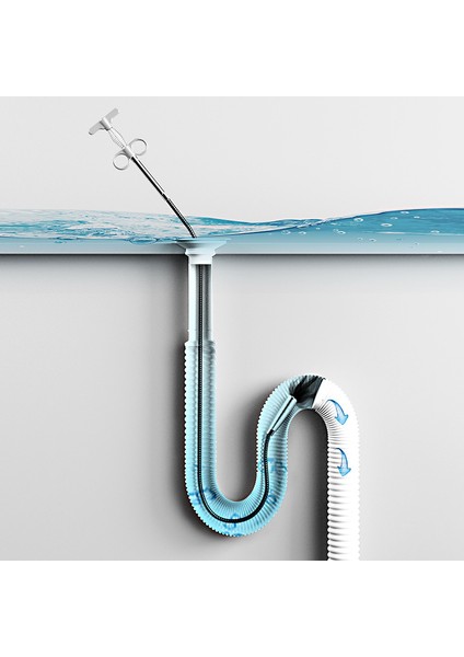 160CM Gri Tarzı Kanalizasyon Boru Tıkanıklığı Açıcı Yılan Yaylı Boru Temizleme Aracı Mutfak Banyo Saç Kanalizasyon Lavabo Boru Temizleme Araçları (Yurt Dışından) fiyatları