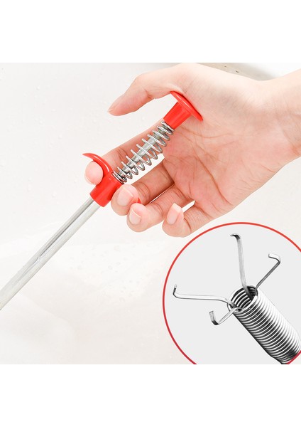 3m Tarzı Kanalizasyon Borusu Temizleme Aracı Dört Pençeli Çekici Temizlik Lavabo Tıkaç Çekme Kanalizasyon Tıkaç Çekme Mutfak Yabancı Madde Tutucu (Yurt Dışından) fiyatları