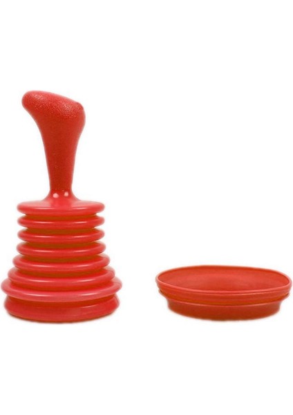 Kırmızı Stil Mutfak Lavabo Boru Temizleyici Hortum Emme Kupası Hava Gücü Banyo Kanalizasyon Dredge Basın Piston Açıcı Temizlik Aracı (Yurt Dışından)