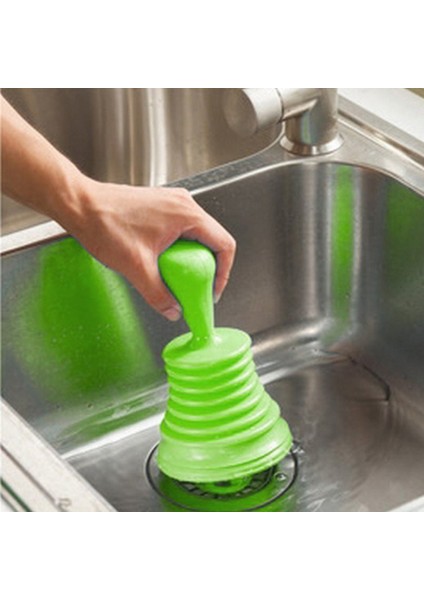 Kırmızı Stil Mutfak Lavabo Boru Temizleyici Hortum Emme Kupası Hava Gücü Banyo Kanalizasyon Dredge Basın Piston Açıcı Temizlik Aracı (Yurt Dışından) fırsatları