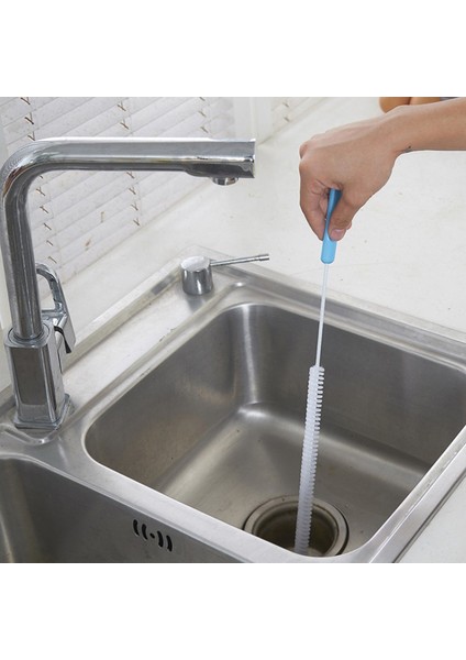 71CM Kanal Temizleme Fırçası Lavabo Fırçası Eğilebilir Ev Lavabo Küvet Tuvalet Tıkanıklık Boru Yılan Fırçası Banyo Mutfak Temizliği (Yurt Dışından) fiyatları