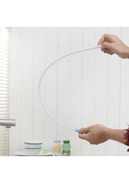 71CM Kanal Temizleme Fırçası Lavabo Fırçası Eğilebilir Ev Lavabo Küvet Tuvalet Tıkanıklık Boru Yılan Fırçası Banyo Mutfak Temizliği (Yurt Dışından) modelleri