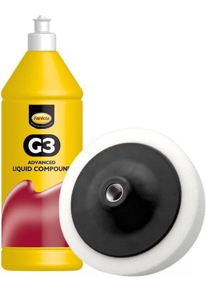 G3 Çizik Giderici Sıvı Pasta 1 Litre + Pasta Süngeri