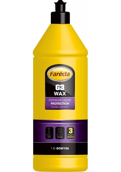 G3 Sıvı Pasta 1 Litree ++ Farecla G3 Wax Cila 1 Litre