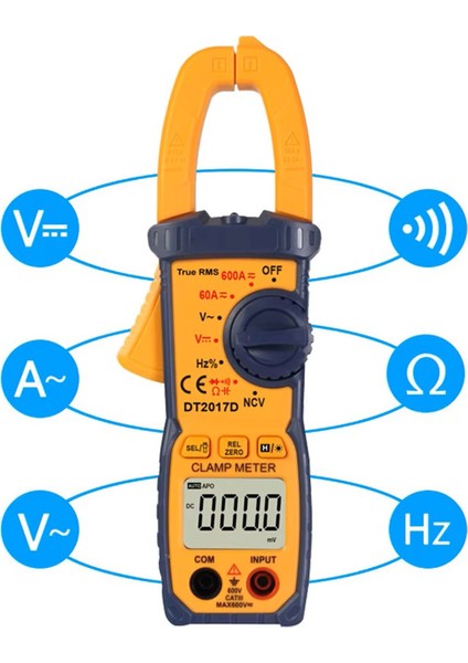 NT9150 Dijital Akım Ölçer 1000V Ac/dc modelleri